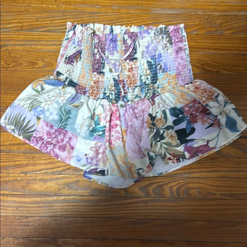 Floral High Waist Women Shorts
